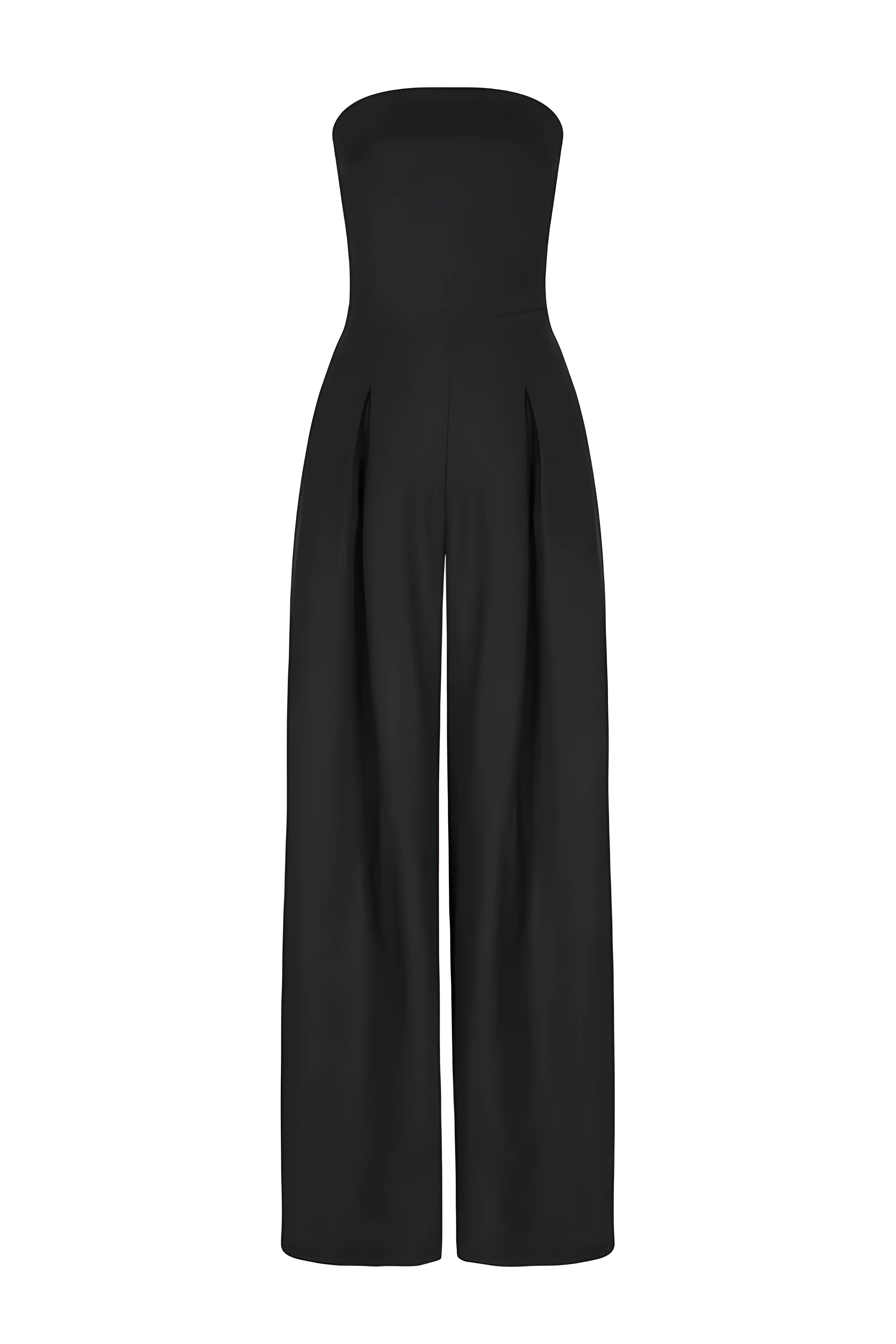 Strapless jumpsuit met elegante uitstraling voor vrouwen