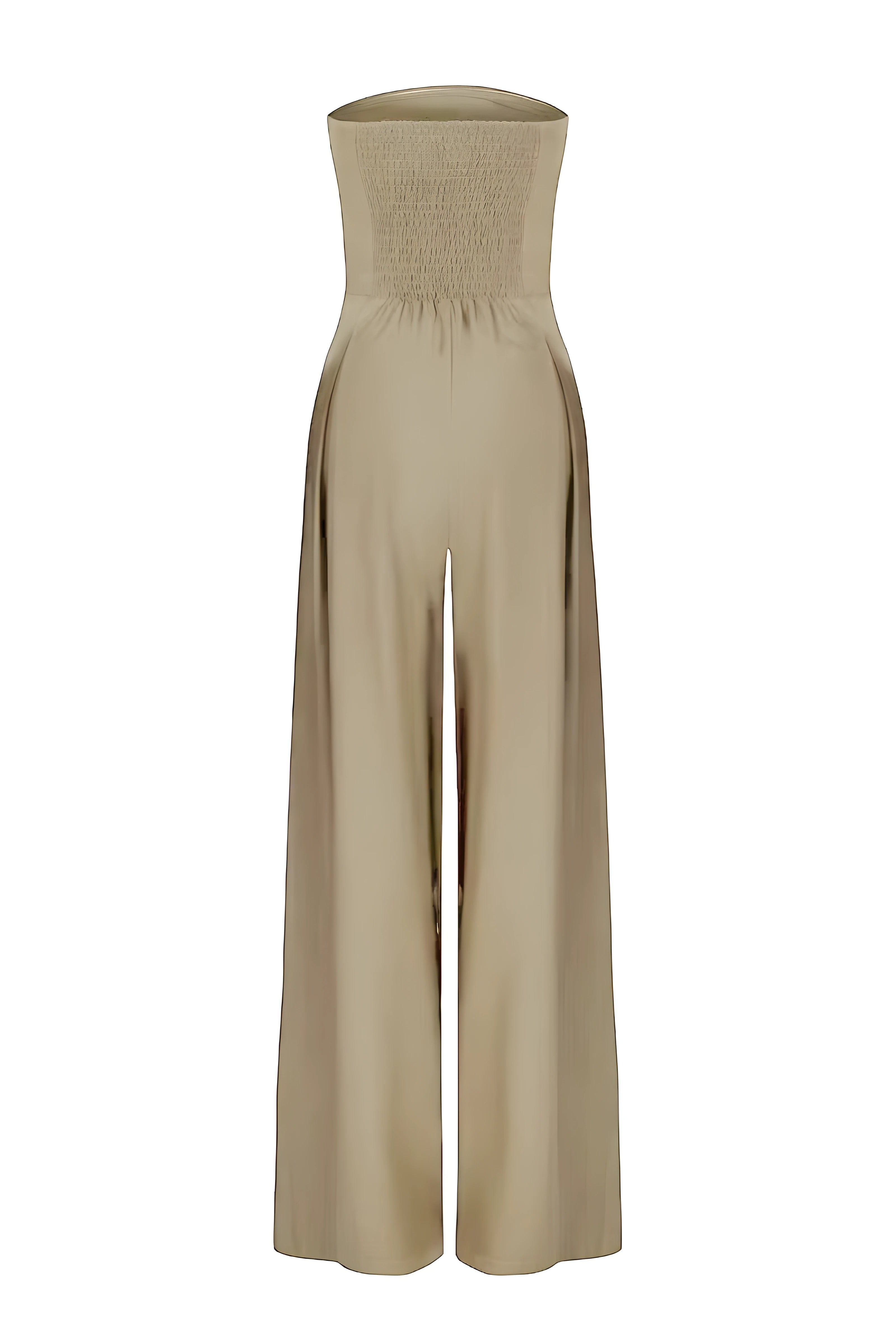 Strapless jumpsuit met elegante uitstraling voor vrouwen