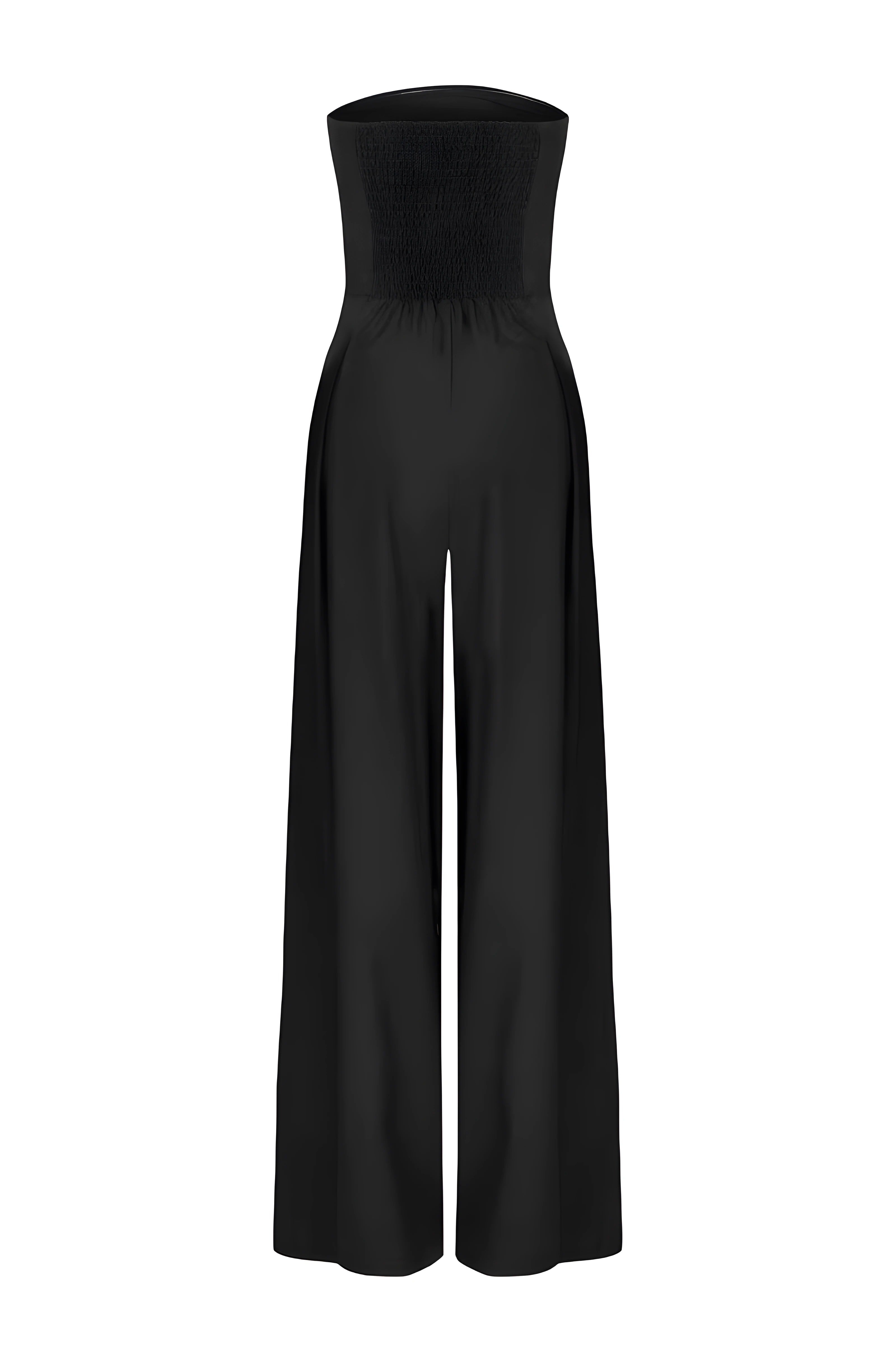 Strapless jumpsuit met elegante uitstraling voor vrouwen