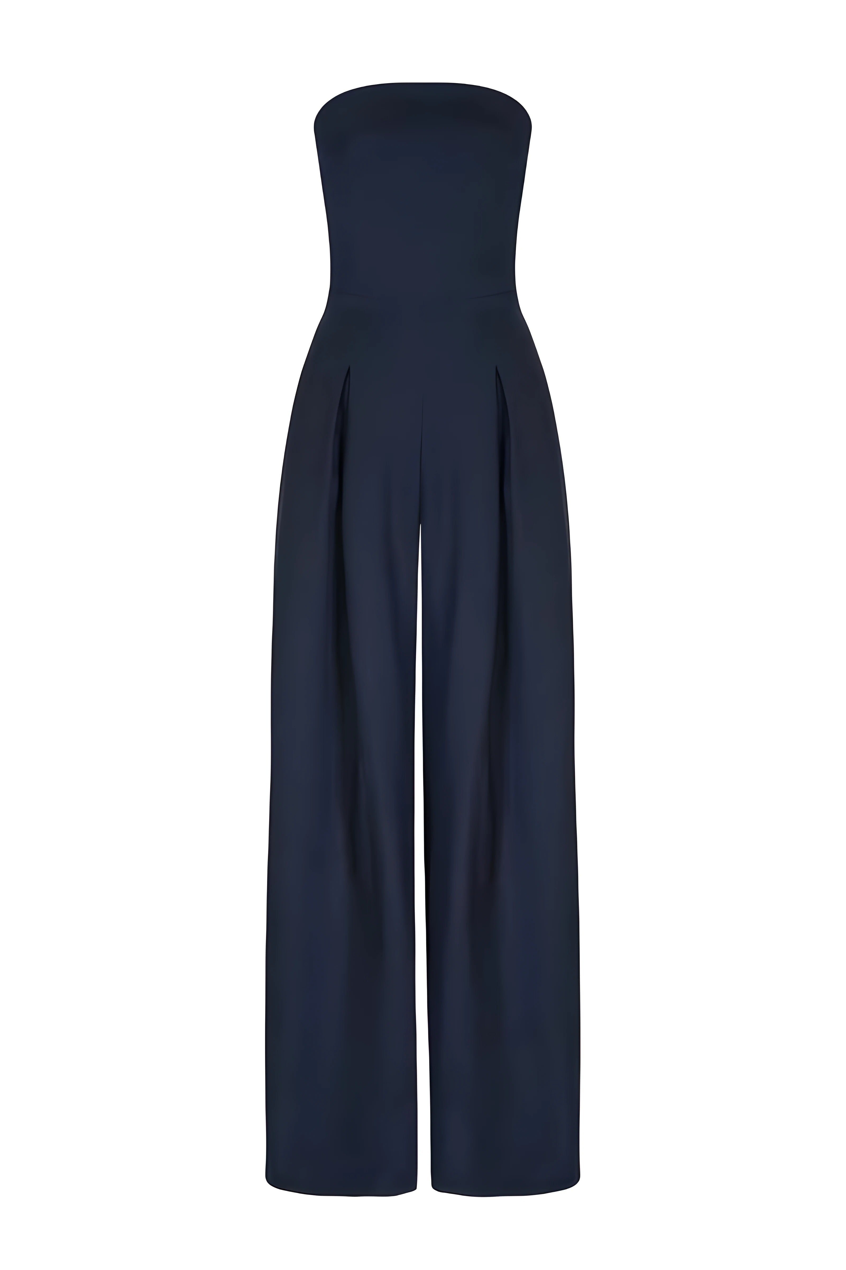 Strapless jumpsuit met elegante uitstraling voor vrouwen