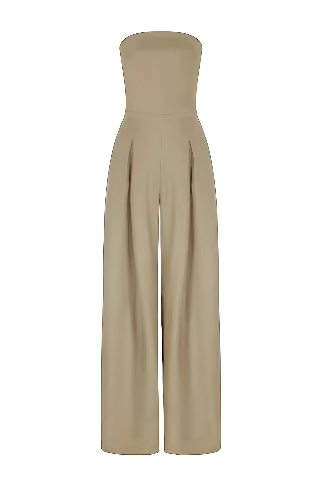 Strapless jumpsuit met elegante uitstraling voor vrouwen