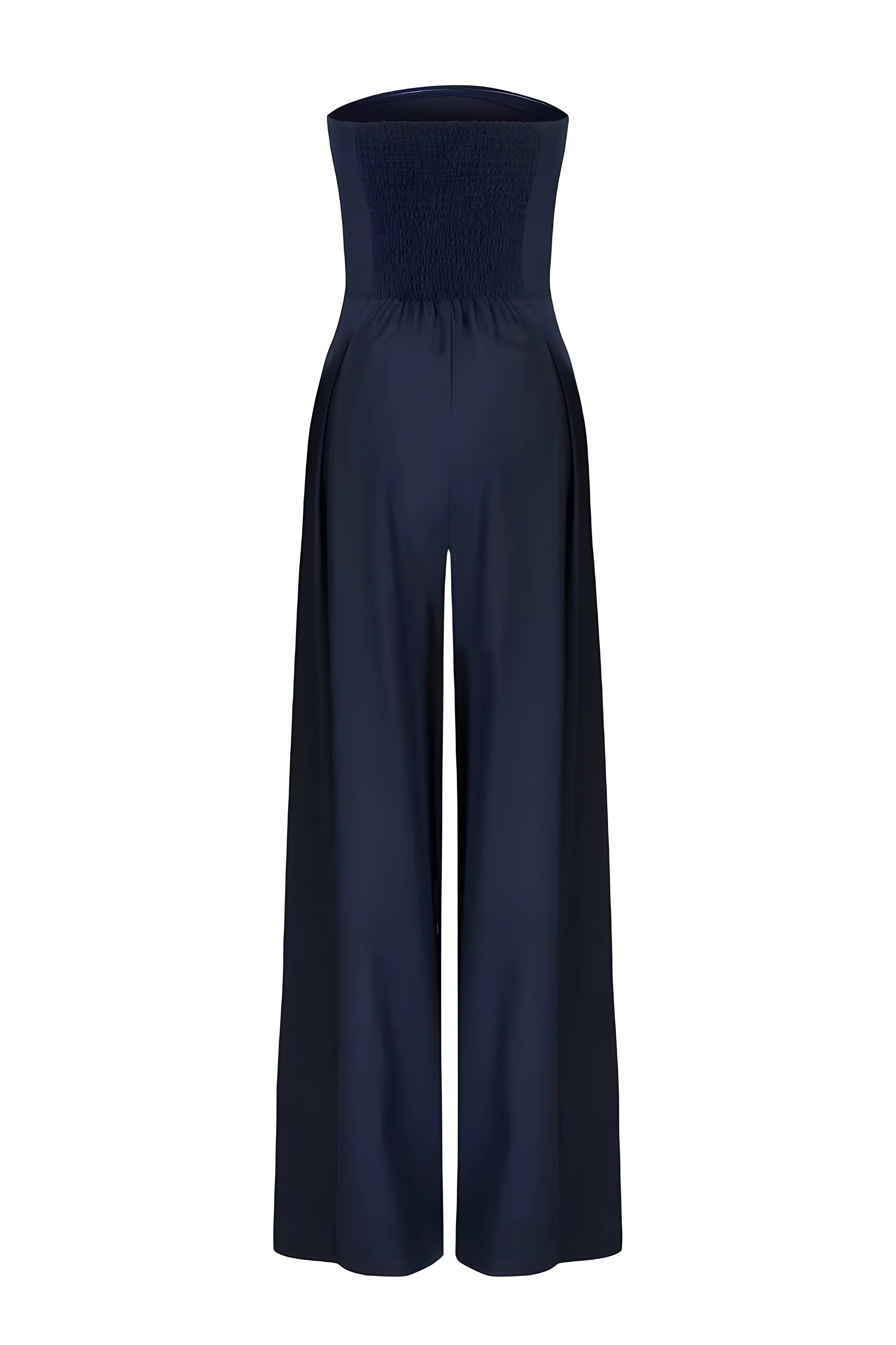 Strapless jumpsuit met elegante uitstraling voor vrouwen