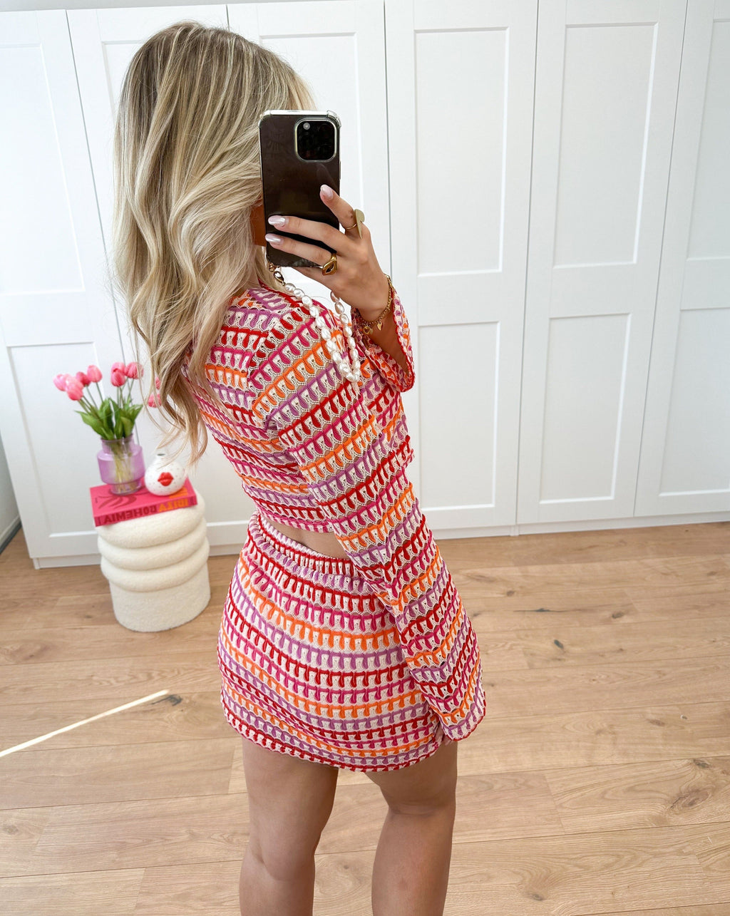 Gehaakte zomerset met crochet patroon voor vrouwen