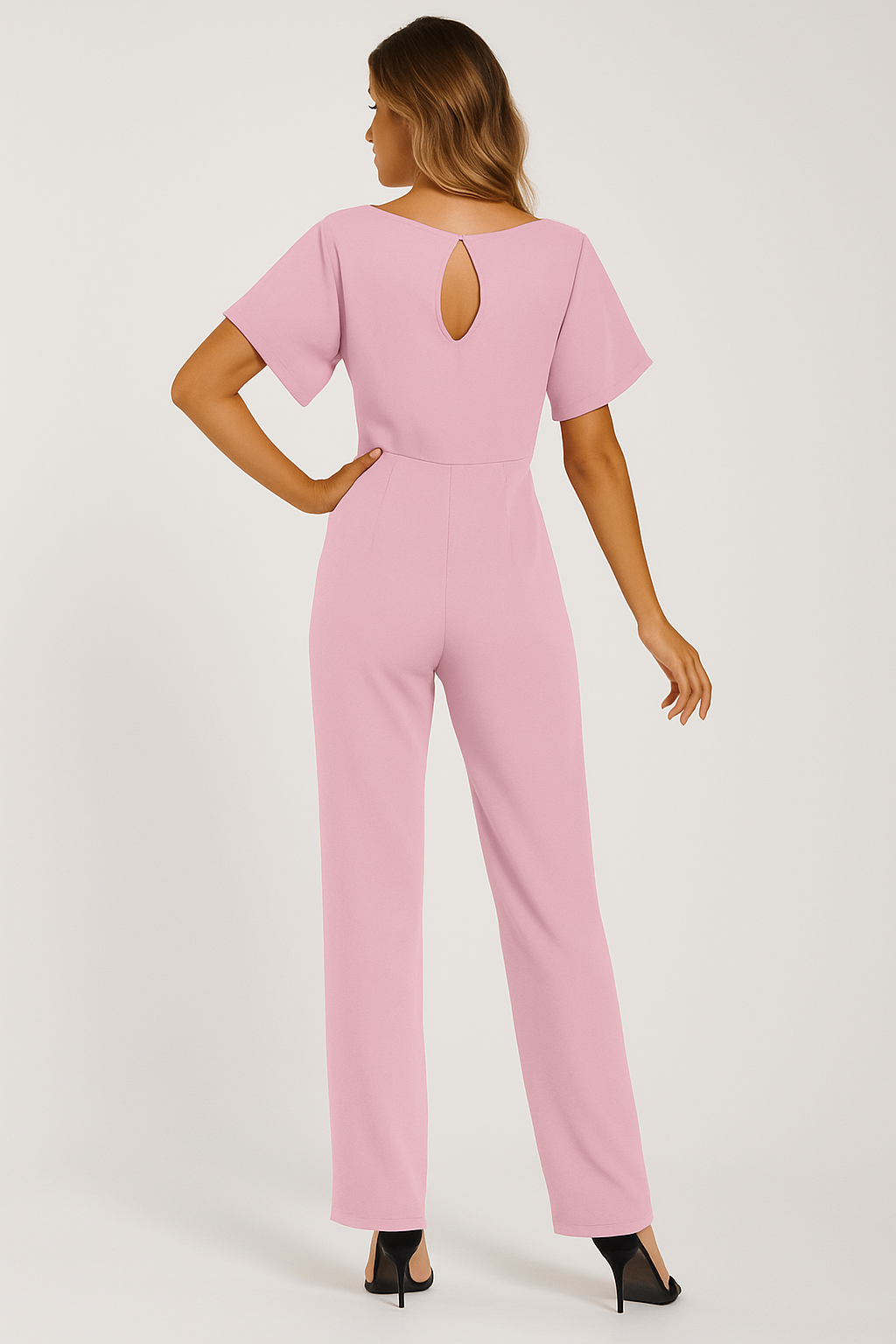 Jumpsuit met strikdetail voor elke gelegenheid voor vrouwen