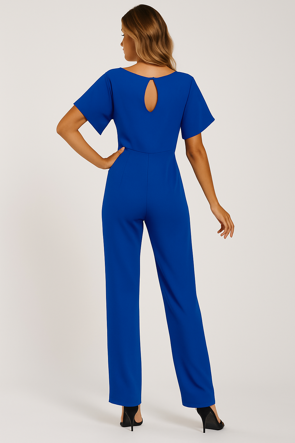 Jumpsuit met strikdetail voor elke gelegenheid voor vrouwen
