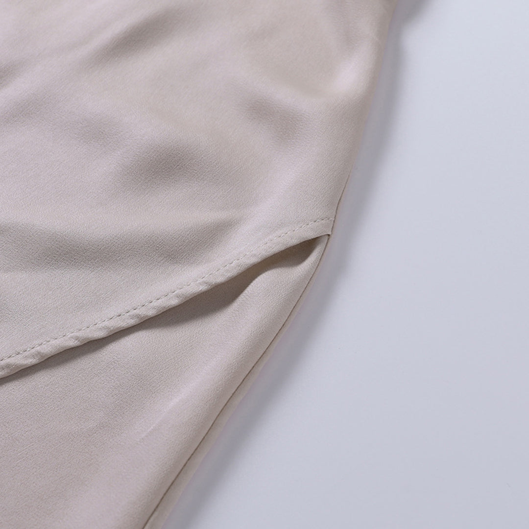 Maxi jurk met luxe V-hals voor vrouwen