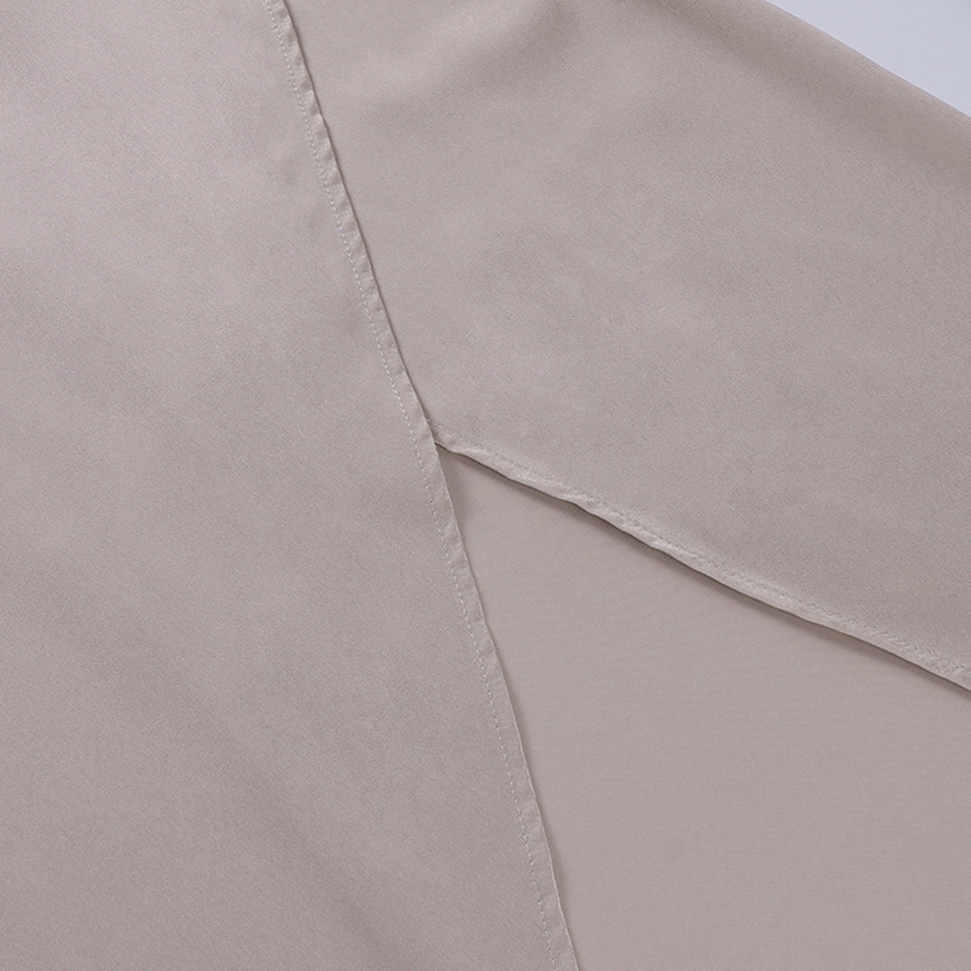 Maxi jurk met luxe V-hals voor vrouwen