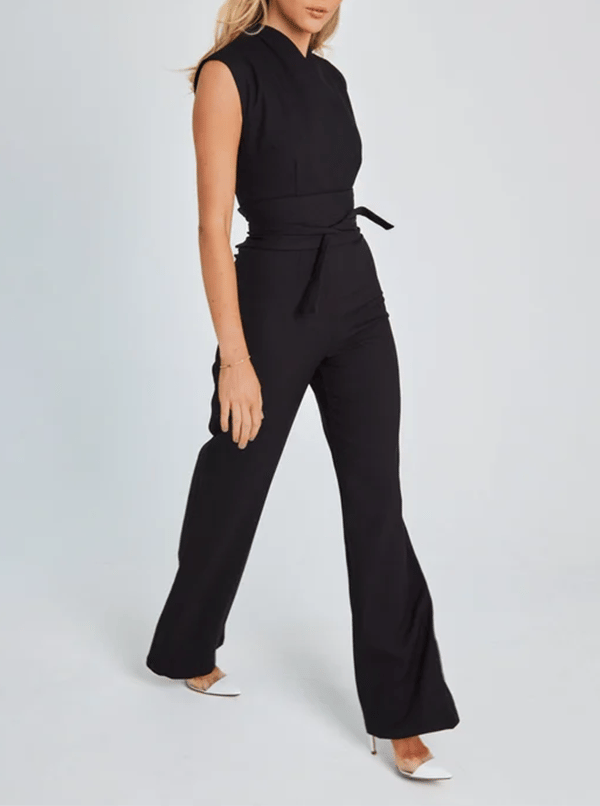 Jumpsuit zonder mouwen met elegante pasvorm voor vrouwen